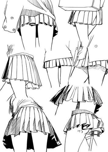 想要画好人物服饰?不会画褶皱怎么行!衣服褶皱类型及画法详解