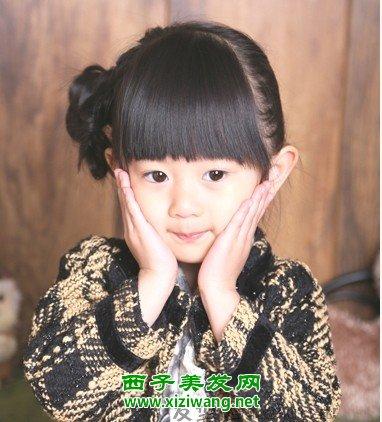小孩怎么扎头发好看 五款漂亮小孩发型图片(2)