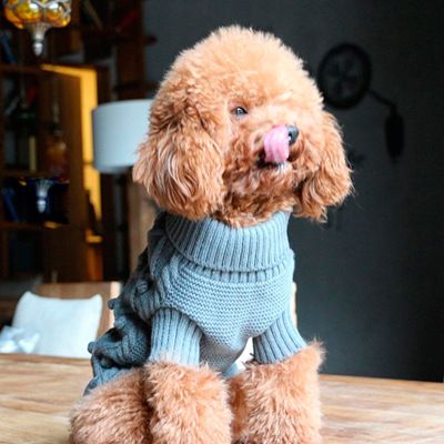 宠物毛衣狗狗衣服厂家批发宠物针织毛衣宠物大狗针织毛衣外贸定做