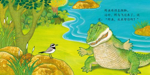 儿童绘本故事推荐《生病的鳄鱼》