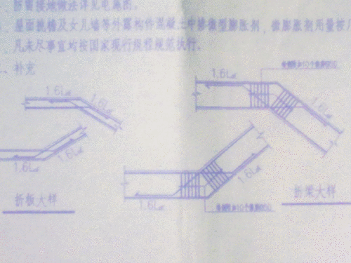 图请问图纸说明中出现折梁的大样图请问这种类型的图怎么输入钢筋信息