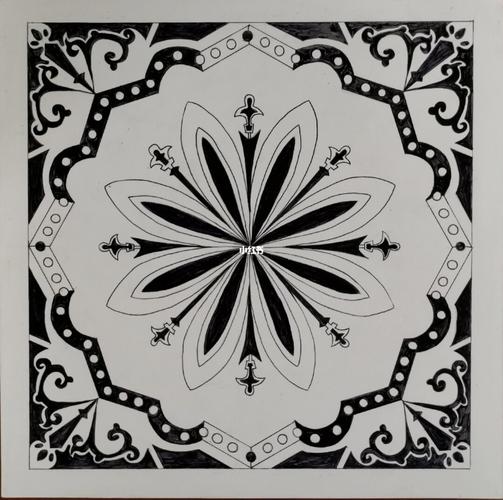 平面构成对称纹样_平面构成_文化_绘画