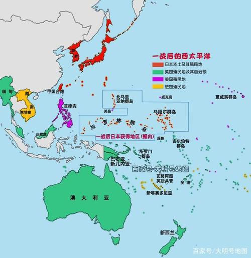 一战后日本的获利有多大?领土拓展至赤道,成为西太平洋的霸主