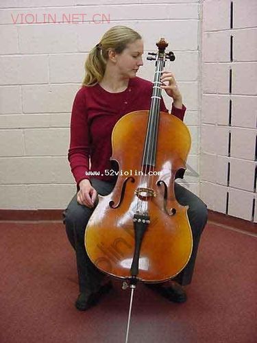 一组大提琴的持琴姿势图片