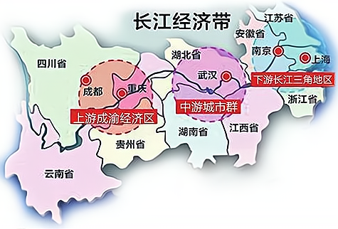 读长江中下游平原工业分布图,完成下面小题.