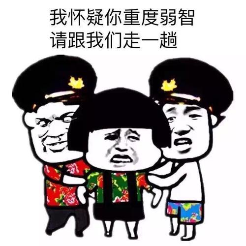 我怀疑你重度弱智,请跟我们走一趟