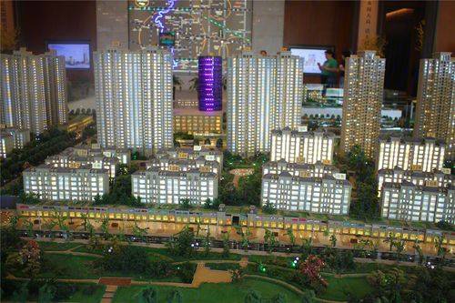 瀚宇天悦湾沙盘图