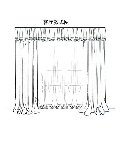 【新提醒】以前收集的窗帘手绘图 分享给大家~ - 马蹄