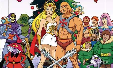 宇宙的巨人希曼&非凡的公主希瑞这是一对古代的超人兄妹,"赐予我力量