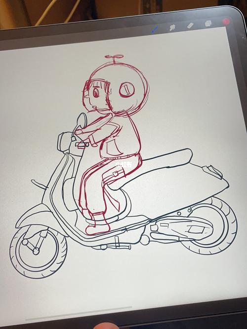 vespa 小车车贴纸_贴纸_摩托车_文具_头像_我的文具分享_兴趣爱好