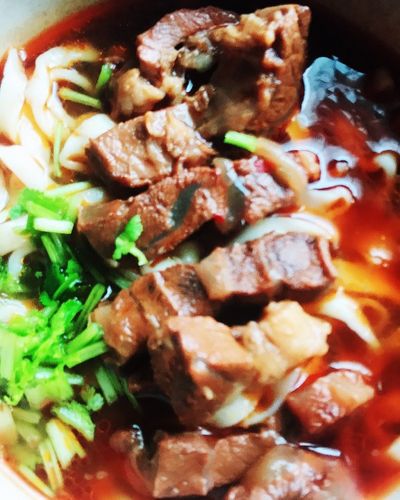 我心晨阳做的私房红烧牛肉面