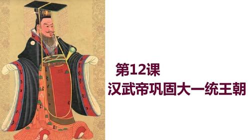 人教版七年级历史上册同步教学课件★第12课汉武帝巩固大一统王朝ppt