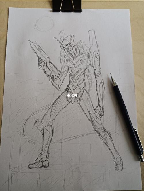 初号机  (有过程)_放松_文化_绘画