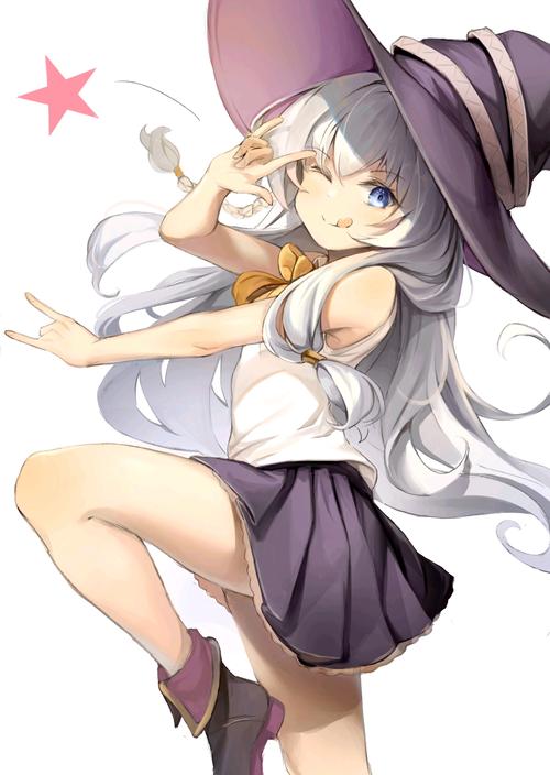 魔女之旅高清壁纸伊蕾娜超可爱的