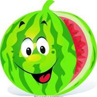 可爱的西瓜头像 卡通可爱吃西瓜头像大图_微信头像图片大全