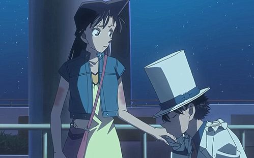 柯南:基德向小兰求婚,看到求婚戒指之后,网友:新一绝对买不起