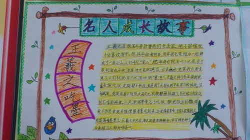 "成长的故事"手抄报一等奖作品