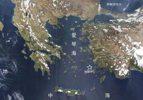 据中国地震台网消息,10月30日19时51分在希腊爱琴海佐泽卡尼索斯群岛