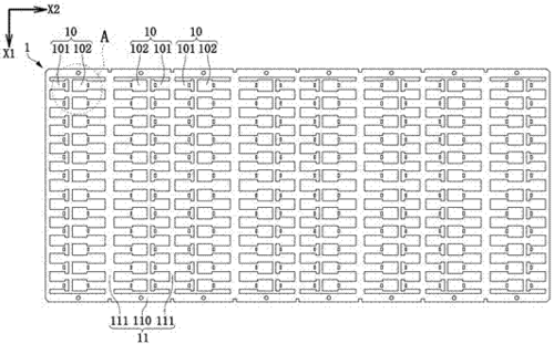 矩阵排列式堆栈型固态电解电容器封装结构的制作方法
