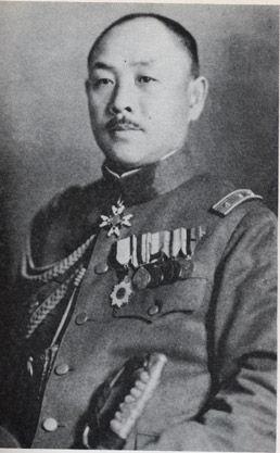 陆军大臣阿南惟几.他的态度对事变的发展起到了至关重要的作用.