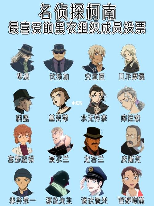 名侦探柯南_名侦探柯南_伏特加_龙舌兰_琴酒_影视