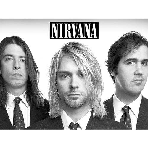 nirvana 涅盘科特柯本大学生寝室宿舍 牛皮纸摇滚乐队
