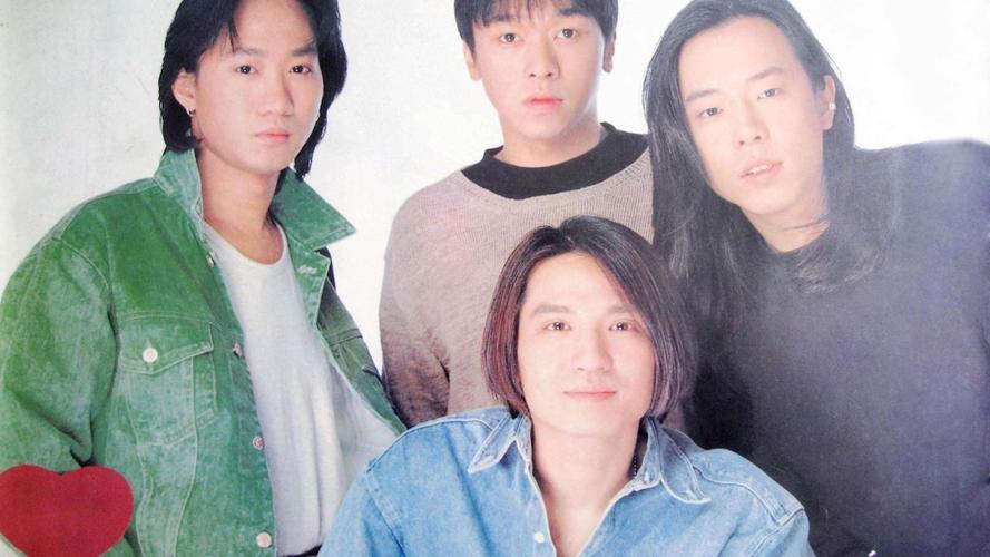 电脑平板电视机7680x4320黄家驹乐队beyond的主唱早期合照壁纸