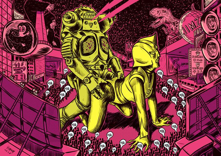 金古桥战凹凸曼