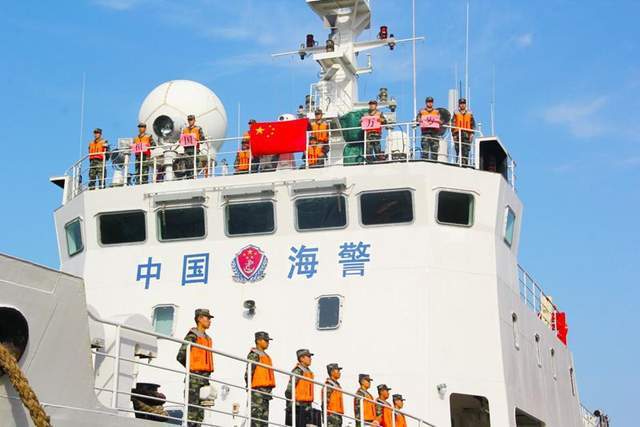 别拿海警不当武警中国海警是武警的一个正军级总队是武装力量