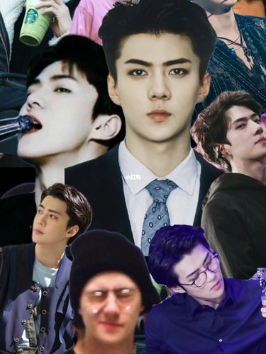 吴世勋鹿晗_鹿晗_吴世勋_壁纸_素材_壁纸