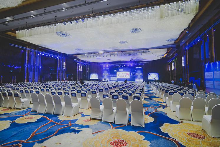 年会会场活动布置图片素材