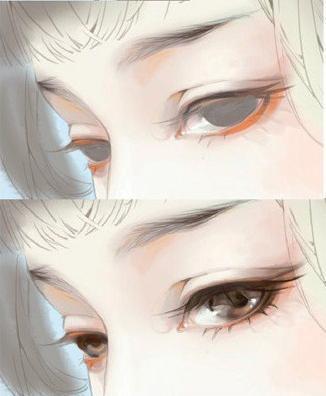 一眼看去就心动的古风大眼睛~古风眼睛绘画教程