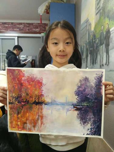 向大师莫奈学习光与色,水粉画练习.