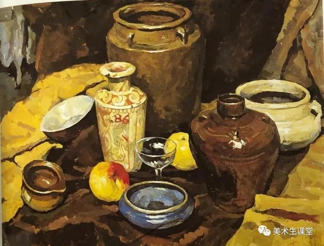 央美附中经典留校作品色彩静物赏析篇