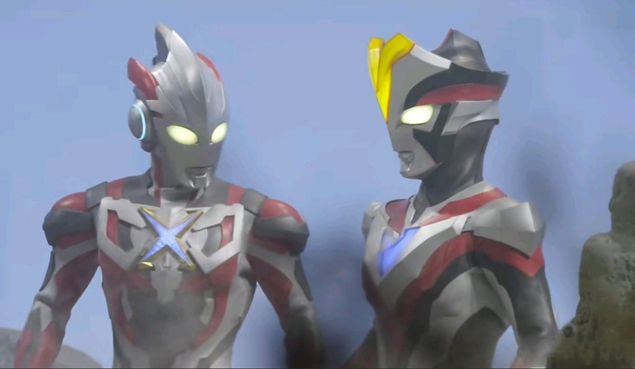 奥特曼:艾克斯吹自己长得帅,结果被大地打脸,维克特利差点笑喷