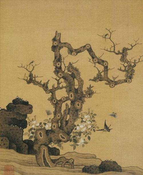 书画联盟丨陈洪绶花鸟作品欣赏