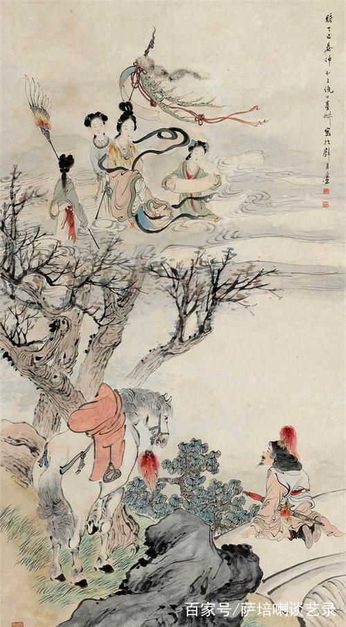 清末海派画家倪田人物画作品欣赏