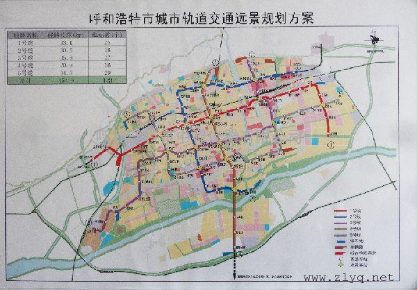 呼和浩特市地铁1号2号线地质勘察全面铺开