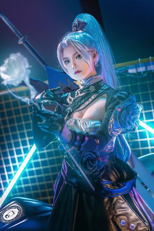 王者荣耀 花木兰默契交锋cosplay(9)