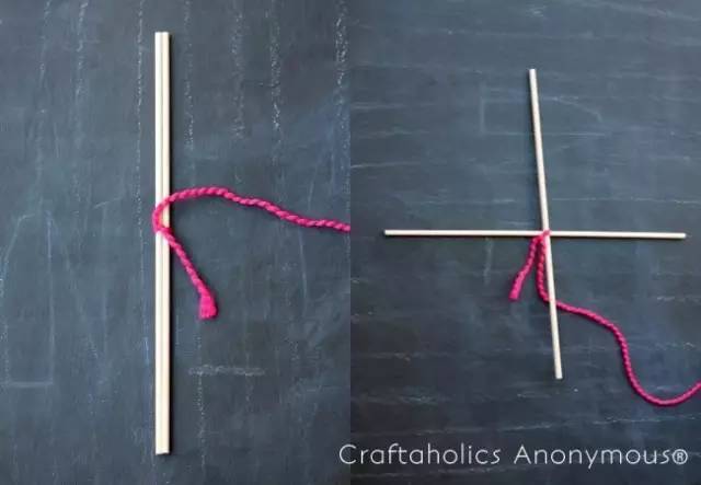 最实用的幼儿园(卡纸)毛线手工吊饰教程,快来学学吧