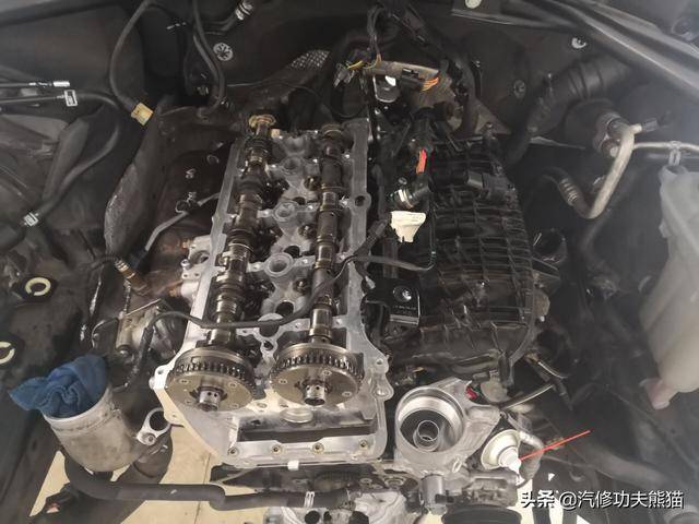 一台三代ea888的奥迪q5烧