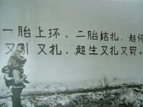 1980年至2016年农村计划生育标语哪一个标语你最眼熟
