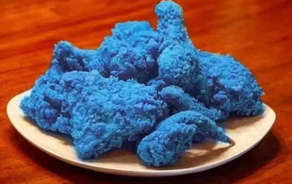 嘘~~我发现了减肥密码 只要把食物都做成蓝色的-生科医学,减肥,颜色