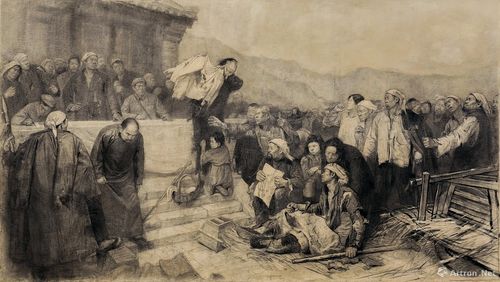 现场| 百余件党史美术经典作品亮相国博!无声诗里颂千秋开幕