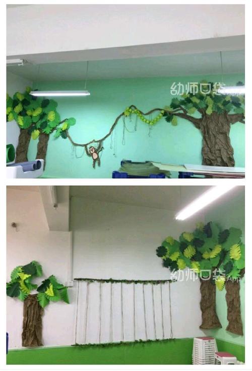 中班组环创主题是《奇幻的森林》