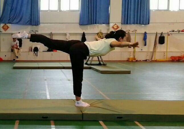 燕式平衡稳又高的姿态真是令人羡慕啊!