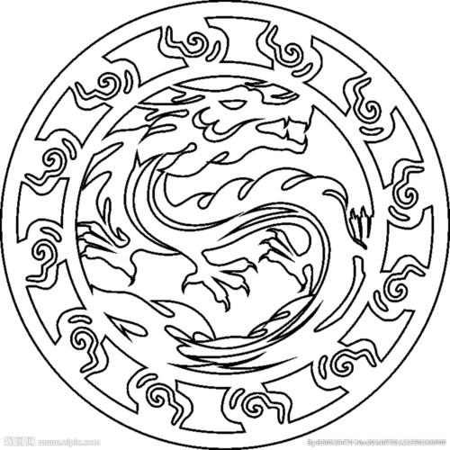龙图腾矢量图图片