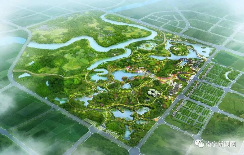 园博园全园鸟瞰图