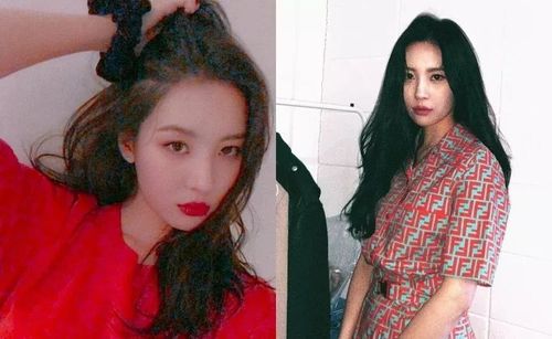 jennie,娜恩留长直发更遮肉?不同脸型适合的小脸长发发型
