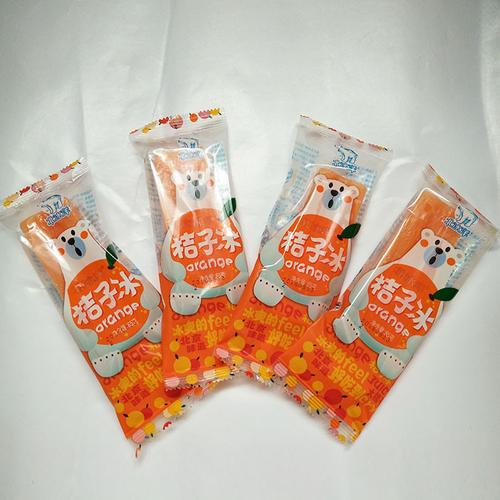 正品桔子冰冰棍现货批发 24箱装雪糕夏季解暑休闲零食 大量库存